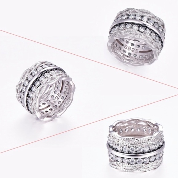 STERLING SILVER FASHION RING - Picture 10 of 11